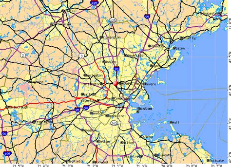 Medford Massachusetts - Map