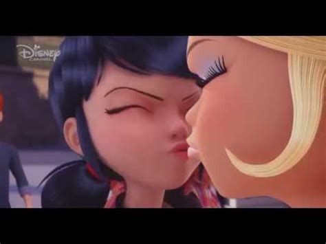 Marinette & Chloe are kissed (ENGLISH DUB - SEASON 2 EPISODE 2) - YouTube