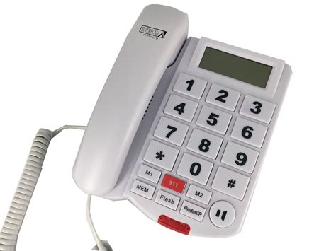 Future Call Amplified 40dB Big Button Phone with Caller ID and Speakerphone