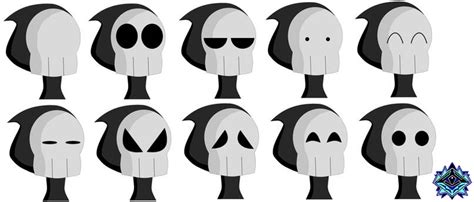 Reaper Emojis 2 by KuroTakeshiDarkness on DeviantArt