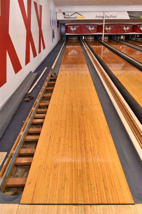 COMPLETE Bowling Alley Liquidation, Lanes, Tables, Balls, Shoes, AMF ...