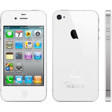 Apple iPhone 4 8GB A1332, white (Refurbished) - Smartphones - Nordic ...