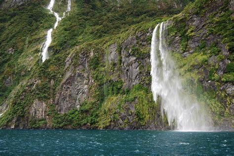 Milford Sound Waterfalls | missbossy | Flickr