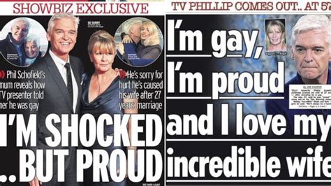 Phillip Schofield coming out as gay leads today's papers | ITV News