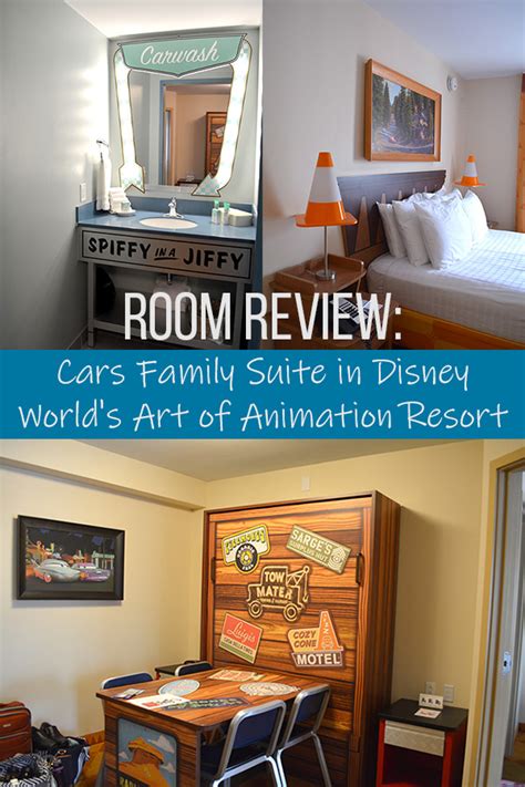 Room Review: Cars Family Suite in Disney World's Art of Animation Resort