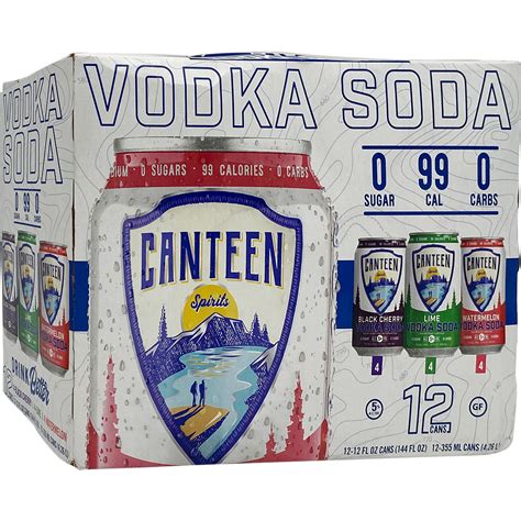 Canteen Vodka Soda Variety Pack | GotoLiquorStore