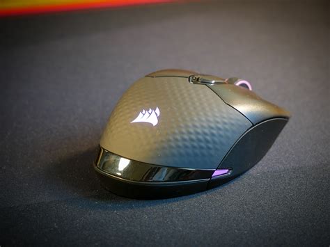 The Corsair Dark Core RGB Pro FPS gaming mouse with SLIPSTREAM WIRELESS technology under test