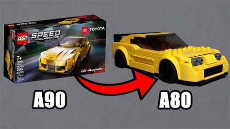 LEGO Toyota Supra MK4/A80 Speed Champions MOC Tutorial, 46% OFF