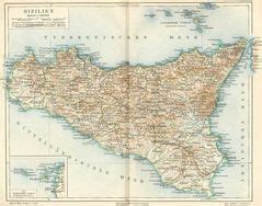 Topographic Map of Sicily - Mapsof.Net