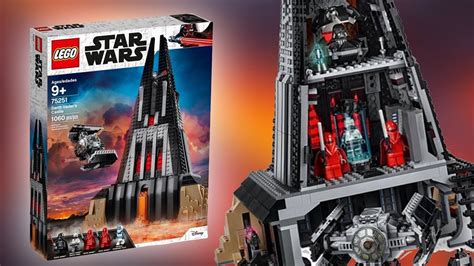 LEGO Darth Vader's Castle OFFICIALLY ANNOUNCED! (4K) - YouTube