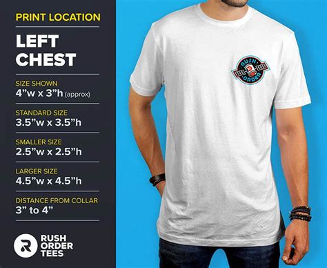 Logo Placement Guide: The Top 8 Print Locations for T-Shirts