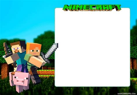 an image of a minecraft photo frame with two people in front of a screen