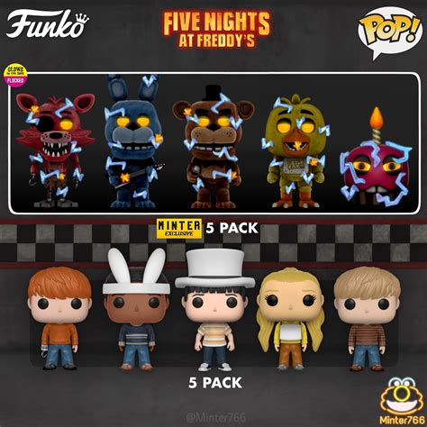 FNAF Funko Pop Full Wave of Concepts, What do you think? :) : r/fivenightsatfreddys