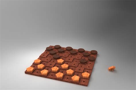 Board game for blind people - STEP / IGES, SOLIDWORKS - 3D CAD model ...