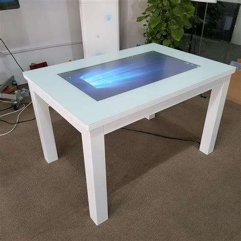 43 Inch Indoor Multi Touch Screen Table Waterproof Capacitive Touch 10 ...