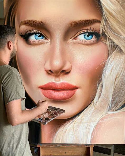 Realistic Portrait Oil Paintings by Krestniy - Trendy Art Ideas