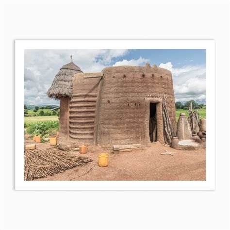 Traditional African House Art Print by Photolovers - Fy