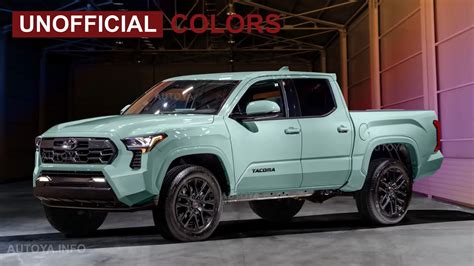 2024 Toyota Tacoma TRD Brandishes All Juicy Color Options, Albeit Only in CGI - autoevolution