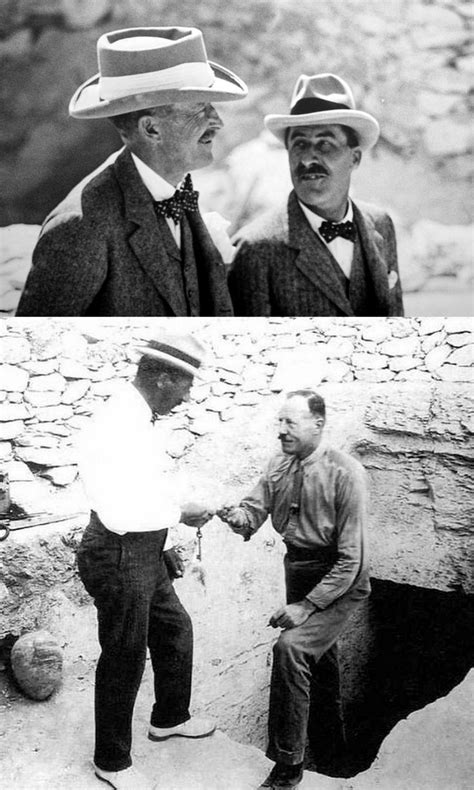 Howard Carter and Lord Carnarvon at Tutankhamun's Tomb 1922 | Ancient egypt history, Tutankhamun ...