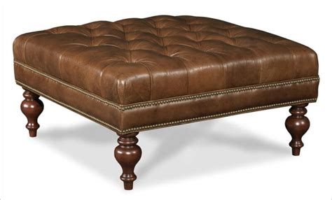 36 Top Brown Leather Ottoman Coffee Tables