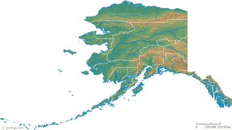 Map of Alaska