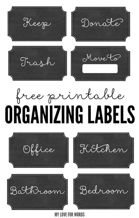 free printable bathroom labels neat house sweet home - bath and body ...