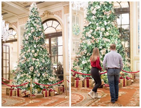 Christmas Proposal at the Plaza in NYC // Mackenzie + Blake - Lin Pernille