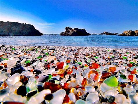 ถ้าเราจะทำ Glass Beach(ตามรูป) เหมือนชายหาดในแคลิฟอร์เนียขึ้นมาเองใน ...