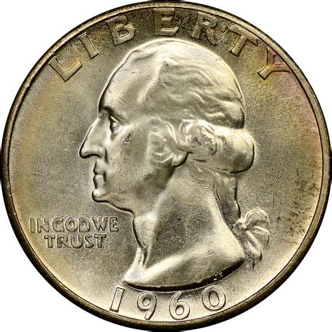 1960 25C MS Washington Quarters | NGC