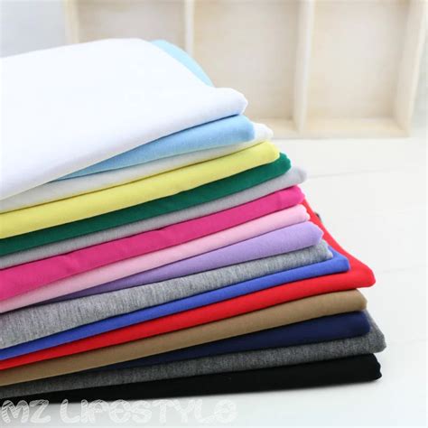 Buulqo 50*165cm modal stretchy cotton knitted fabric summer natural ...