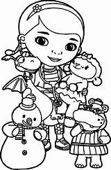 Doc Mcstuffins And Friends Coloring Pages sketch template
