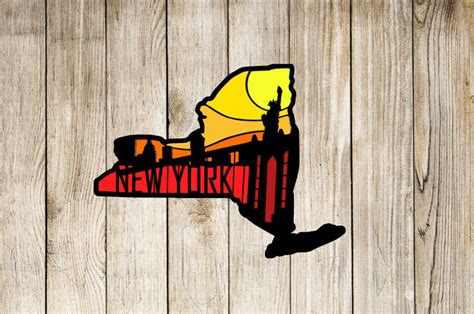 New York decal// New York City Skyline// New York decal// Car decal// Travel decal// by ...