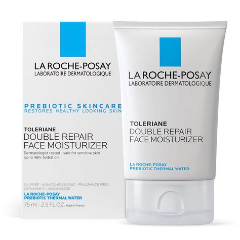 La Roche-Posay Toleriane Double Repair Face Moisturizer, Daily ...