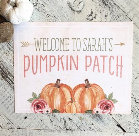 Pumpkin Patch Printable Invite Watercolor Fall Birthday - Etsy