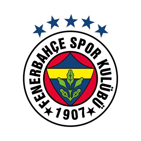 Fenerbahce 5 Yıldızlı Logo Vector - (.Ai .PNG .SVG .EPS Free Download)