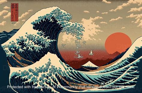 Japanese Art the Great Wave at Kanagawa Poster Katsushika - Etsy in 2023 | Japanese art, Japan ...