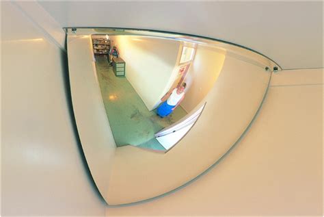 Securikey 300mm Convex Quarter Dome - Acrylic Indoor Corner Mirror ...