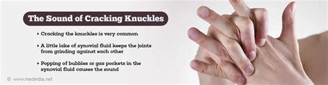 Knuckle-cracking Sound Explained