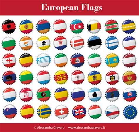 Free European Flags Vector