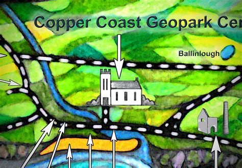 The Copper Coast Map - The Art Hand