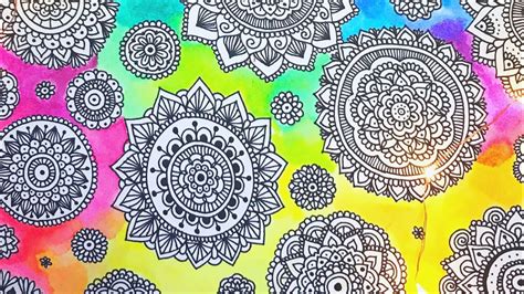 ¿POR QUE DIBUJO MANDALAS? + RUTINA DE DIBUJO ♡ Dani Hoyos Art - YouTube