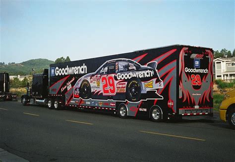 Kevin Harvick #29 Goodwrench RCR Hauler | Nascar race cars, Nascar trucks, Nascar cars