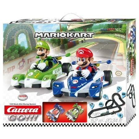 Carrera 20062431 Mario Kart Slot Car Set with Circuit Special Kart Mario and Luigi - Walmart.com