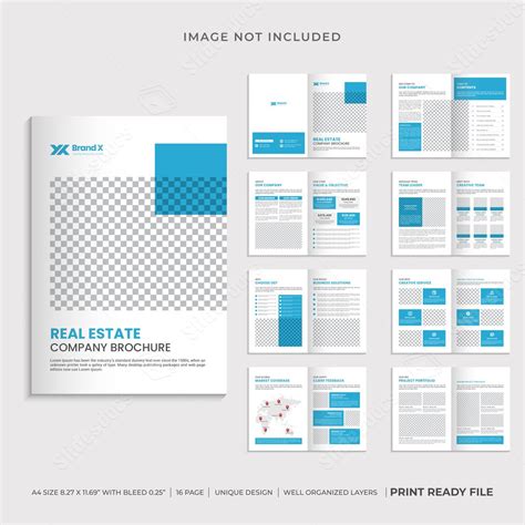 Corporate Company Profile Annual Minimalist Creative Word Template And ...