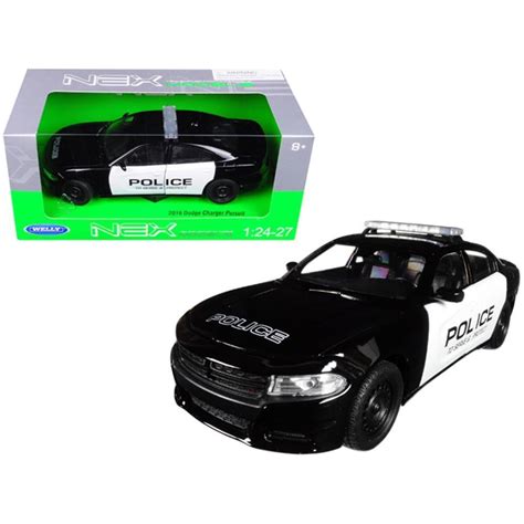 2016 Dodge Charger Pursuit Police 1-24 - 1-27 Diecast Model Car by Welly - Walmart.com