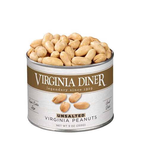 Unsalted Virginia Peanuts | Virginia Diner