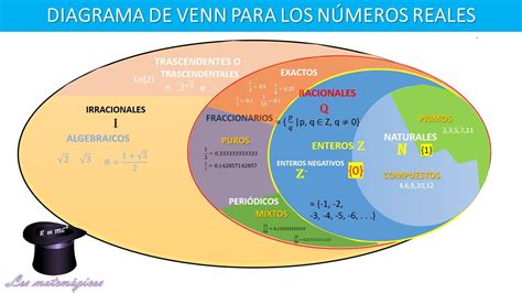 DIAGRAMA DE VENN PARA NÚMEROS REALES - YouTube