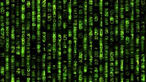 Scrolling Numbers Matrix Style Animation Stock Footage Video (100% Royalty-free) 7545847 ...