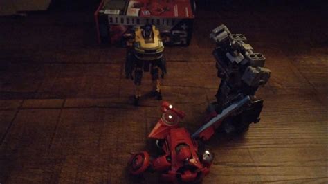 Transformers bumblebee movie: cliffjumper death scene stop motion - YouTube