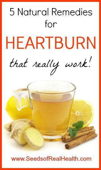 5 Natural Remedies for Heartburn - Seeds of Real HealthSeeds Of Real Health | #N… | Natural ...